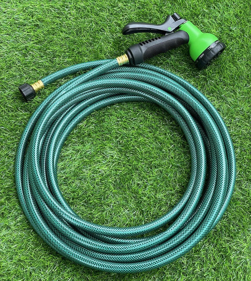 1/2 Inch Garden Hose 3.3FT, Boat Hose, Flexible Tubing with 3/4" Solid PVC Male to Female Fitting for Household, Outdoo...