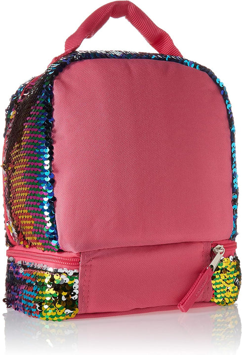 UPD Owl Dual Compartment Lunch Bag 9 x 7.5 x 5, Multicolor...