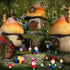Jetec Gnomes Fairy Resin Statues Miniature Garden Accessories Mini Dwarf Figurine Fairy Miniature Ornament DIY Kit Micro Landscape Ornaments for O...