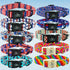 Elegant little tail Dog Collar, LGBT Holiday Pet Collar Dog Durable Rainbow Print Dog Collars Plastic Buckle Soft Pet Gift Adjustable Dog Collar f...