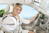 Magnelex Car Windshield Sunshade with Bonus Steering Wheel Sun Shade. Reflective Polyester Blocks Heat and Sun. Foldable Sun Shield That Keeps You...