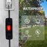 Outdoor Waterproof On/Off Switch Extension Cord, Heavy Duty 125v/250v Black SJTW Cord (1.5 Ft, Black)...