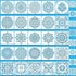 33Pack Mandala Painting Craft Stencils – Mandala Templates 6 x 6 in and 3.5 x 3.5 in Reusable Painted Painting Stencils, Stencils for Painting On ...