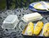 Tablecraft Ribbed Glass Butter Dish...