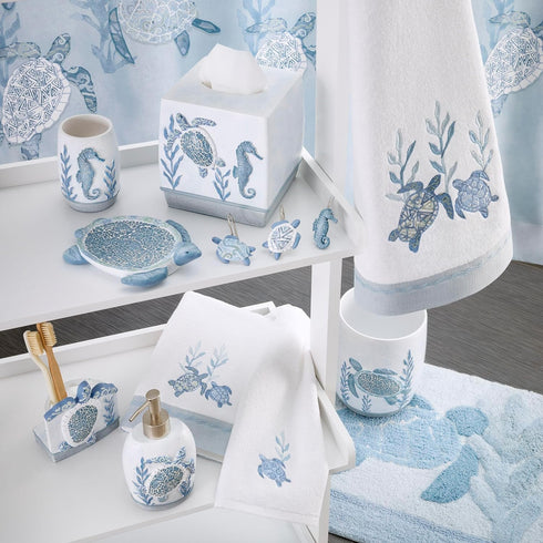Avanti Linens - Tumbler, Guest Bathroom Essentials, Modern Home Decor (Caicos Collection)...