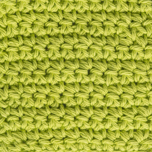 Lily Sugar 'N Cream Super Size Solid Yarn, 4oz, Gauge 4 Medium, 100% Cotton - Hot Green - Machine Wash & Dry......