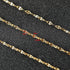 Jabogrii 32.8 Feet Gold Plated Chain Link Thin Stainless Steel Chain Spool Bulk Necklace with Lobster Clasp and Jump Rings for Jewelry Making DIY ...