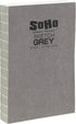 SoHo Urban Artist Open Bound Sketch Pads - Open Coptic Bound Sketch Pads for Drawing, Calligraphy, Any Dry Media, & More! - [Grey - 5.6x8.26" - Si...
