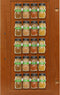 Simple Houseware Spice Gripper Clips Strips Cabinet Holder - 4 Strips, Holds 20 Jars, White...