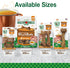 Nylabone Healthy Edibles Natural Dog Chews Long Lasting Ham Flavor Treats for Dogs, Small/Regular (16 Count)...