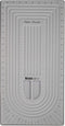 The Beadsmith Bead Board, Grey Flocked, 5 U-Shape and 6 Straight Channels, 10 x 20.5 inches, Design Boards for Creating Bracelets, Necklaces and O...