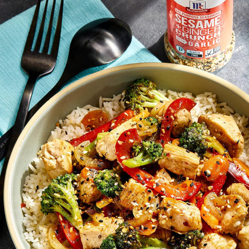 McCormick Sesame and Ginger Crunch with Garlic All Purpose Seasoning, 4.77 oz...