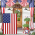 USA Garden Flag Small American Patriotic Garden Flags for Outside 12x18 Double Sided 3Ply Polyester 4th of July Garden Flag Memorial Day Flag Outd...