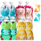 ChooMee Reusable Baby Food Storage Pouches, 5 oz + SoftSip Pouch Tops | Ideal for Baby Food, Smoothies and Purees | Secure Double Lock Zipper, Wid...