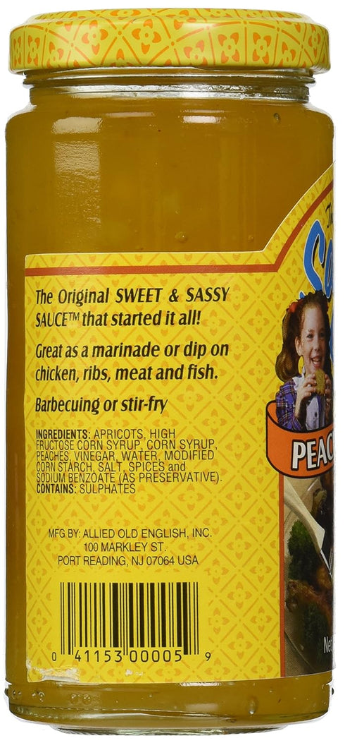 Saucy Susan Peach Apricot Sauce, 9.5 Ounce...