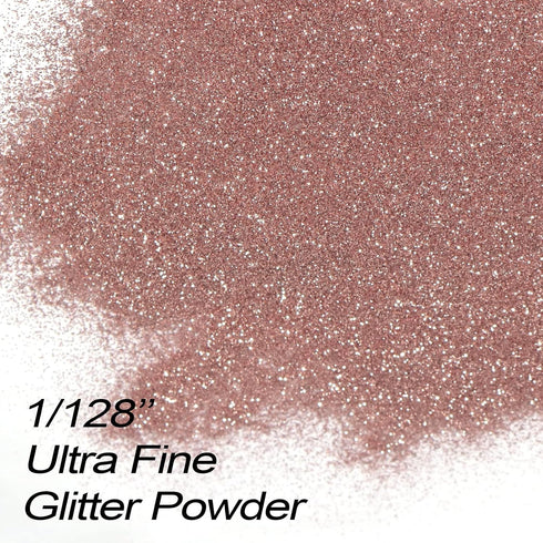 Renfio Ultra Fine Glitter Powder Metallic Resin Glitter 2.11 Oz (60g) PET Flakes Crafts Sequins 1/128" 0.008" 0.2mm Epoxy Chips Flakes for Tumbler...