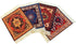 Set of 4 Rug Table Coasters – Oriental Design Fabric Carpet Drink Mats Absorbent Kitchen and Dining Accessories, Spill & Drip Protection, Rectangu...