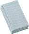 SARO LIFESTYLE 2136.A20S Cousu Collection Cotton Blend Stitched Line Table Napkins (Set of 4) 20" Aqua...
