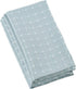 SARO LIFESTYLE 2136.A20S Cousu Collection Cotton Blend Stitched Line Table Napkins (Set of 4) 20" Aqua...