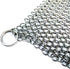 Cast Iron Cleaner 8"x6" 316L Stainless Steel Chainmail Scrubber for Griddle Skillet Dutch Oven Wok Stainless Steel Pot Cast Iron Pan...