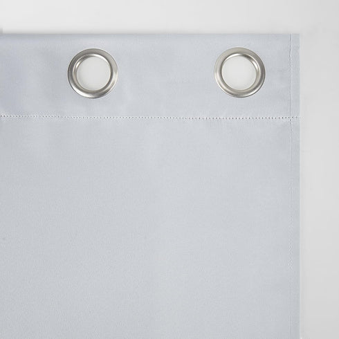 Sun Zero Easton Energy Saving Blackout Grommet Curtain Panel, 40" x 108", Oyster White...