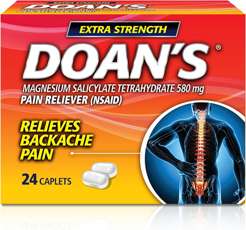 Doans Extra Strength Pain Reliever Caplets, 24 Count...