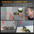 PREXISO 4-in-1 Line Laser Level Multipurpose Torpedo Level, 65Ft Alignment Point & 16Ft Laser Line & 10Ft Measure Tape Ruler & Quick Angle Setting...