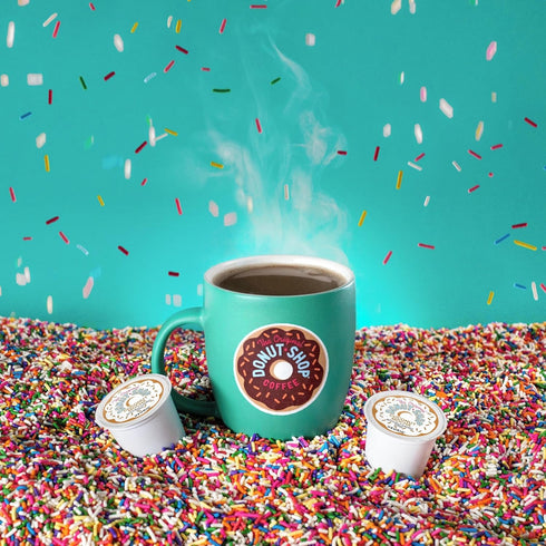 The Original Donut Shop Coffee,medium roast pods Coconut Mocha, 4.1 Ounce, 12 Count...