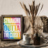 Posterizer 1 pcs-straight outa closet-fun rainbow colorful poster-Gay & LGBTQ Art-Typography Art-Gift for LGBTQ, Queer, Gay, Bi, Lesbian- UNFRAMED...