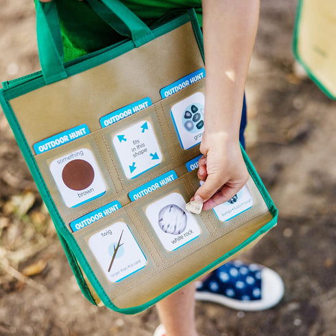 Melissa & Doug Let’s Explore Indoor/Outdoor Scavenger Hunt Play Set – 80 Double-Sided Cards - Activities For Kids, Seek And Find Games, Nature Gam...