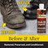 Fiebing's Liquid Mink Oil for Leather Boots (8 fl oz) - Leather Cleaner & Conditioner - Waterproof, Preserve, Soften All Smooth Leathercraft & Vin...