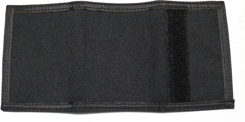 Nylon Trifold Credit Card Wallet - Black...