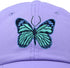 DALIX Exotic Blue Butterfly Hat Womens Gift Embroidered Girls Cap...