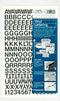 Chartpak Self-Adhesive Vinyl Capital Letters and Numbers, 1/2 Inches High, Black, 201 per Pack (01010), 1/2 Inch High...