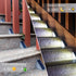 Stair Lights Outdoor,Outdoor Step Lights,Solar Stair Lights Outdoor Waterproof,Solar Outdoor Lights for Stair,Porch,Patio,Deck and Pathway (White,...