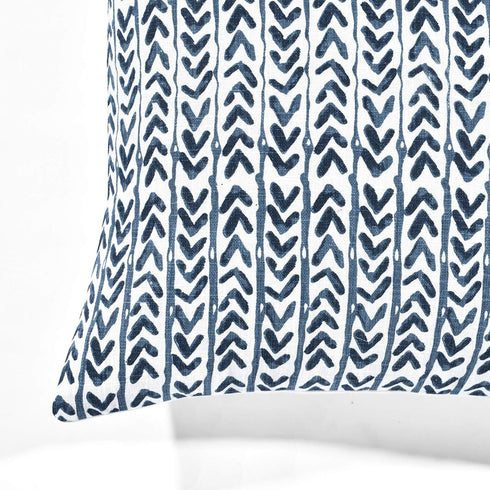Lush Decor Yani Decorative Throw Pillow Cover, 20" W x 20" L, Navy - Square Pillow Cover - Throw Pillows For Bed, Couch, Or Chair...
