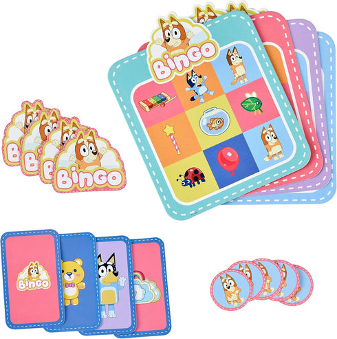 Bluey - Bingo's Bingo Card Game - Fun Matching Game Where You Match Images (13034)...