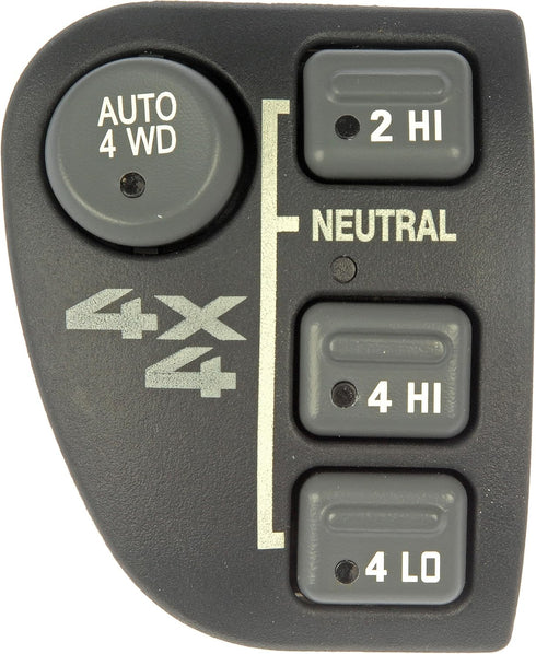 Dorman 901-060 Four Wheel Drive Selector Switch - Dash Mount; without/Electric Shift Compatible with Select Chevrolet / GMC / Oldsmobile Models...