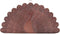 Antique Copper "Peacock" Trivet, 12" x 6"...