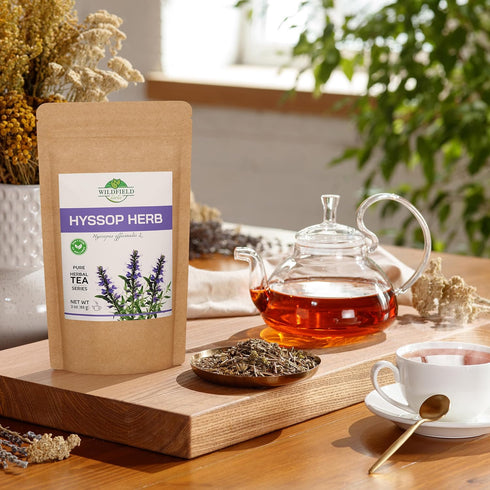 3 oz. Hyssop Dried Herb Hyssop Tea Herbal (Hyssópus officinális) - 85 g Hyssop Herb Hyssops Hysopp Herb Hisopo...