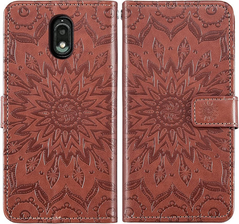 Phone Case for Hot Pepper Serrano 3 A95B A95C A95J Wallet Cases with Tempered Glass Screen Protector and Leather Slim Flip Cover Card Holder Stand...