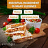 Eastanbul Taco Seasoning Mix, 5.6oz Taco Seasoning, 100% Natural Taco Mix, Vegan Taco Seasoning Mix, Non-GMO & Vegan, Great Mild Taco Seasoning fo...