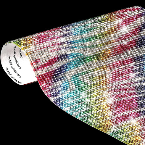 Tenare 12000 Pieces Rhinestones Sheets Self Adhesive 2 mm Bling Rhinestones Stickers DIY Craft Bedazzling Decoration Glitter Crystal Gem Diamond D...
