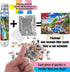 Small Jigsaw Puzzles for Adults 150 Pieces Vintage American street view Mini Jigsaw Puzzles Challenging Mini Puzzles Tiny Jigsaw Puzzles 6 x 4 Inc...