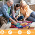 500 Piece Puzzle for Adults Puzzle Flowers, Recycled Cardboar Jigsaw Puzzles 500 Pieces Children Elderly, Family Activity Game Great Gift for Mom ...