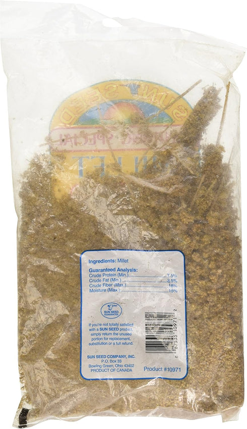Sun Seed Company Bss10971 Small Bird Millet Spray Treats, 7-Ounce...