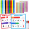 SpriteGru Math Linking Cubes, Math Cubes Manipulatives with Activity Cards Linking Cube Math Counters for Kids Kindergarten Learning Activities...