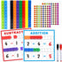 SpriteGru Math Linking Cubes, Math Cubes Manipulatives with Activity Cards Linking Cube Math Counters for Kids Kindergarten Learning Activities...