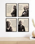 HAUS AND HUES African American Wall Art Black History Posters for Classroom Black History Month Posters & African American Decor, Classroom Decora...