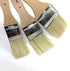 XDT#2827 Hake Artist Paint Brush 3 Piece Set, Hog Bristle Paint Brush for Acrylic Painting, Flat Brushes for Art, Wall and Craft Painting, Acrylic...